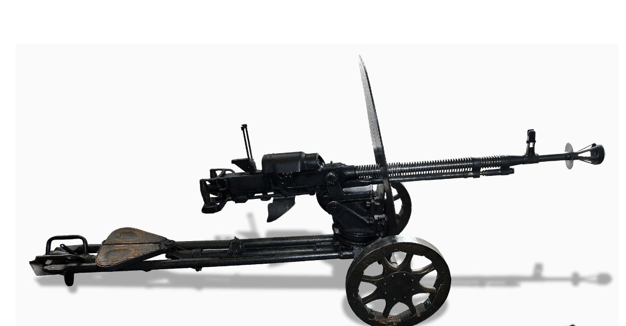 Боевое применение НСВ — крупнокалиберный станковый пулемёт