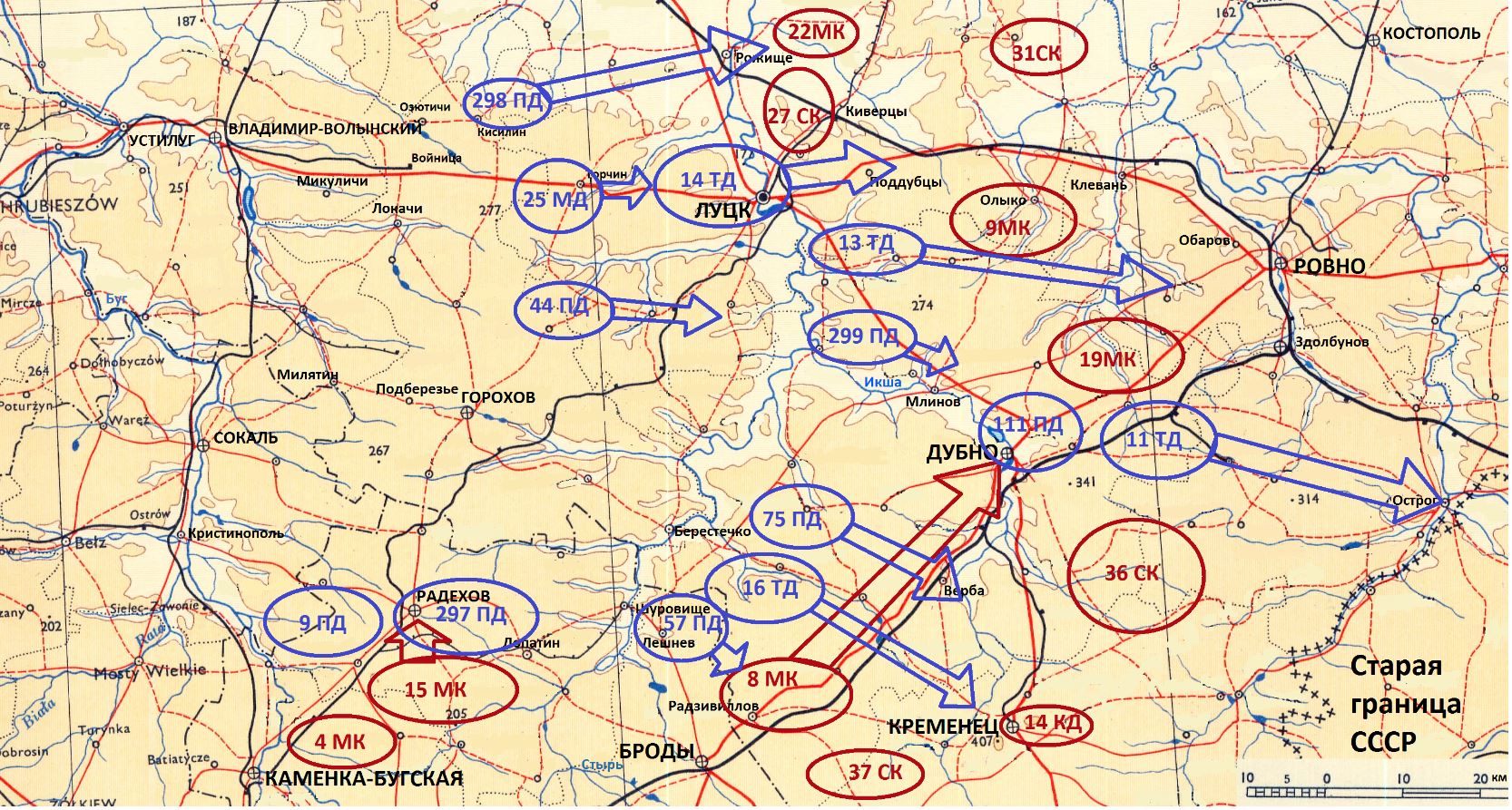 Дубно ровенская область карта